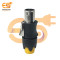 250V 20A 4 Pole Speakon Male Cable Connector with Metal Insert (Yellow)